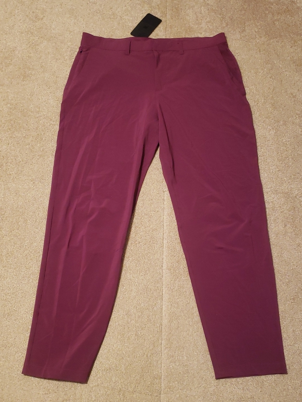 NWT Fabletics Men's Purple The Only Pants